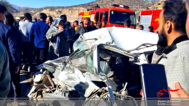 ۴ کشته در تصادف رانندگی جاده یاسوج _ اصفهان