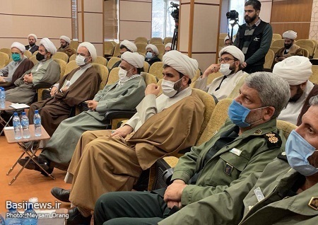 مراسم تکریم و معارفه معاونت امور روحانیون نمایندگی ولی فقیه در سپاه حضرت محمد رسول الله (ص)