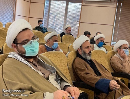 مراسم تکریم و معارفه معاونت امور روحانیون نمایندگی ولی فقیه در سپاه حضرت محمد رسول الله (ص)