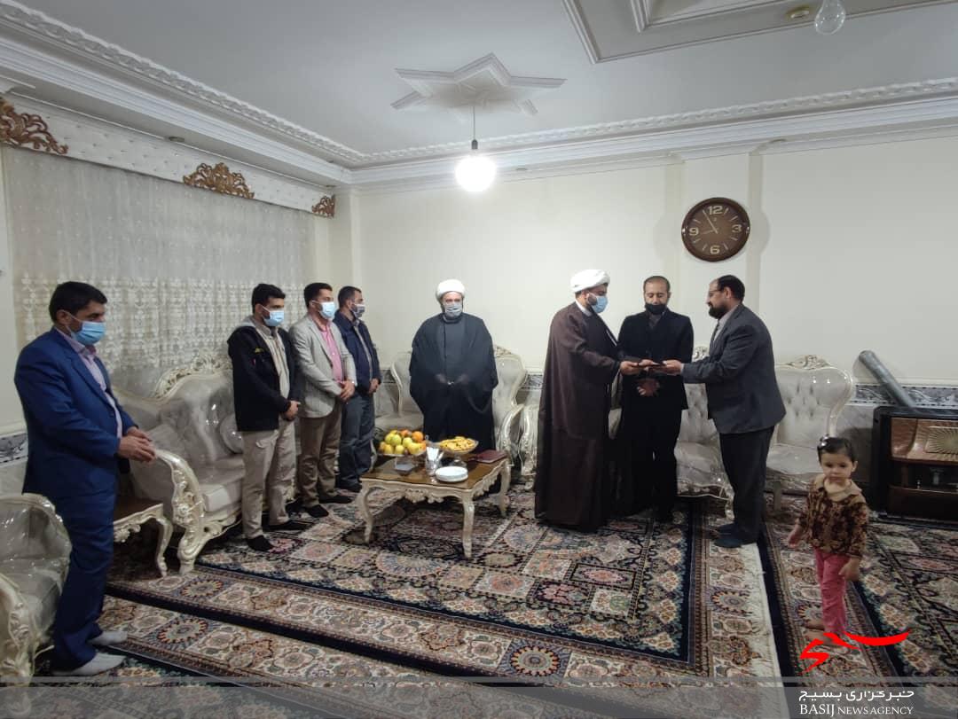 دیدار و تجلیل دبیر ستاد امر به معروف و نهی از منکر استان از جانبازان ستاد نماز جمعه یاسوج