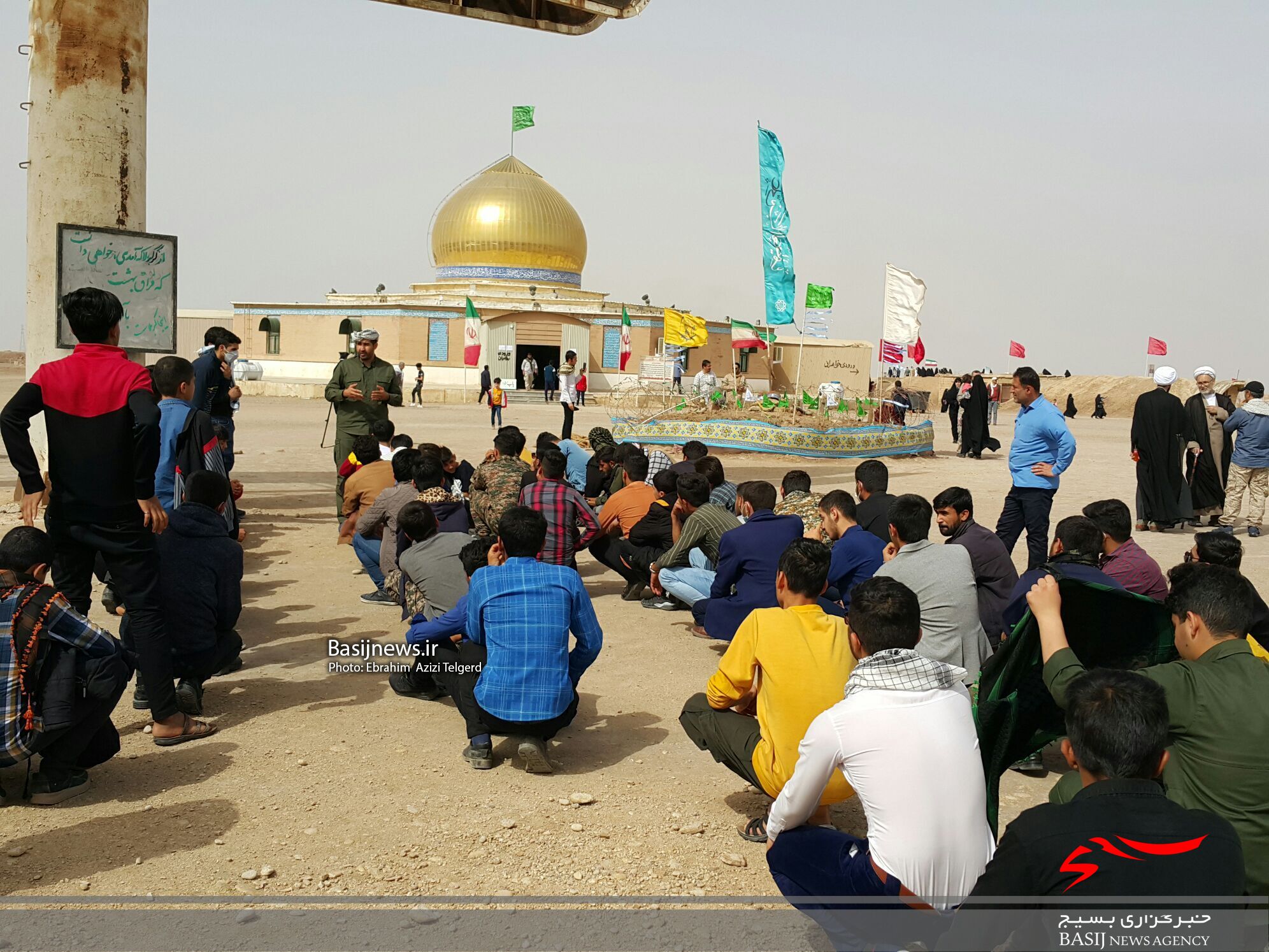 اردوی راهیان نور ۱۶۰ فرمانده واحد برادر  بسیج دانش آموزی کهگیلویه و بویراحمد در مناطق عملیاتی جنوب کشور + (تصاویر )