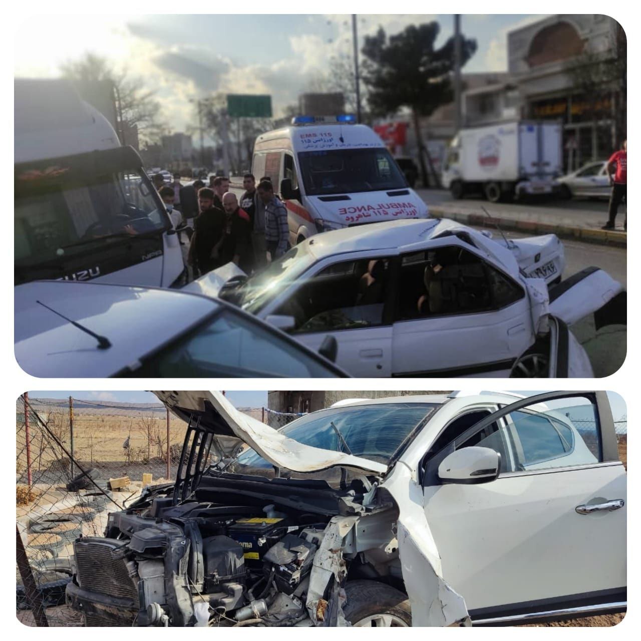 ۱ فوتی و ۱۲ مردم در حوادث ترافیکی آخر هفته شرق استان سمنان