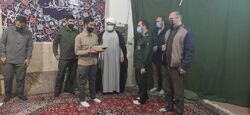 نظارت و سرکشی از پایگاه ولیعصر(عج)