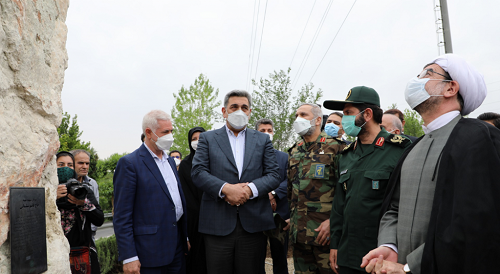 مراسم رونمایی از تندیس سردار شهید «حاج قاسم سلیمانی»