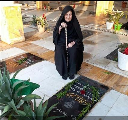 درگذشت مادر شهید محمّد حسین کریمی در برازجان