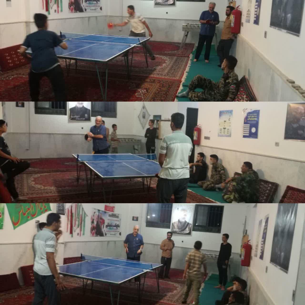 مسابقات تنیس روی میز بسیجیان شاهرود برگزار شد