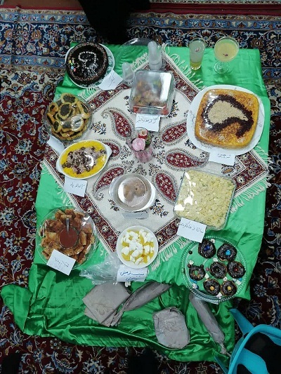جشنواره غذا با حضور دختران و مادران محله برگزار شد