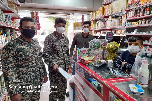 اجرای طرح شهید سلیمانی با همکاری شبکه بهداشت و حوزه مقاومت بسیج کربلا در صفاشهر