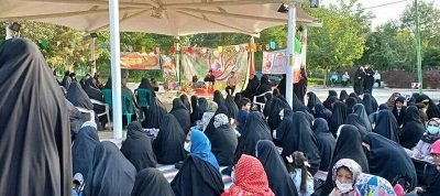 جشن میلاد امام رضا (ع) در گلزار مطهر شهدای گمنام