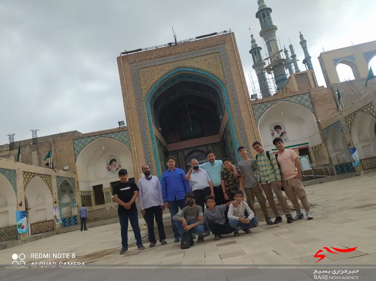 اردوی زیارتی بسیجیان پایگاه ثقلین در مشهد اردهال