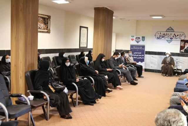 تصویری/ نشست صمیمی امام جمعه شهرقدس با اصحاب رسانه