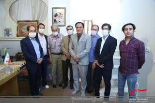 بازدید مدیر روابط عمومی سپاه قم از دفاتر خبرگزاری ها و اصحاب رسانه استان بازدید مدیر روابط عمومی سپاه قم از دفاتر خبرگزاری ها و اصحاب رسانه استان