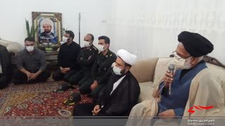 دیدار مسئول نمایندگی ولی فقیه و معاون هماهنگ کننده سپاه استان قم با خانواده شهیدمحمد مهدی مالامیری دیدار مسئول نمایندگی ولی فقیه و معاون هماهنگ کننده سپاه استان قم با خانواده شهیدمحمد مهدی مالامیری