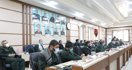 نشست مشترک فرماندهان سپاه حضرت محمد رسول الله (ص) و ستاد مقابله با کرونای تهران