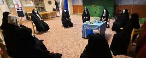مراسم تکریم هفته عفاف و حجاب در ناحیه شهید مفتح برگزار شد