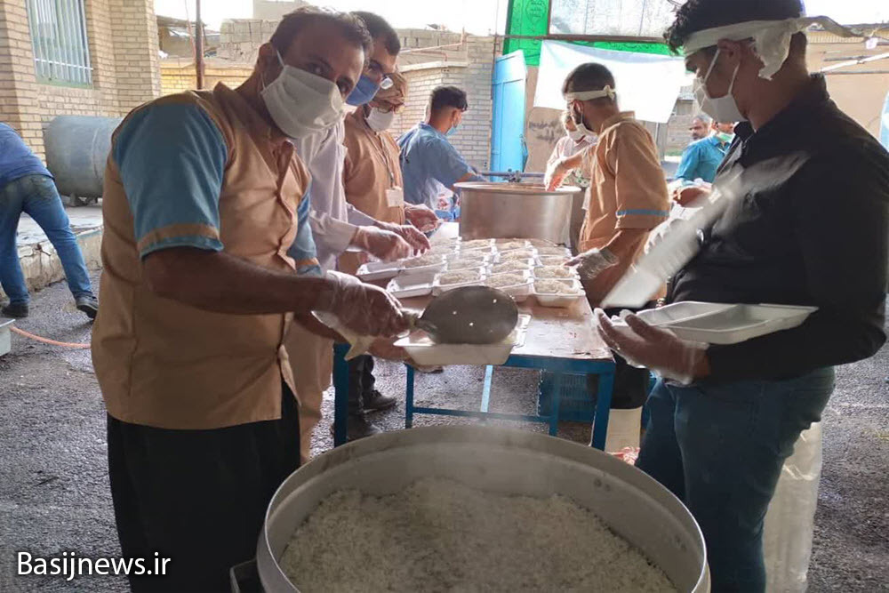توزیع ۱۰ هزار پرس غذا به‌مناسبت عید غدیر در شهر پالیز