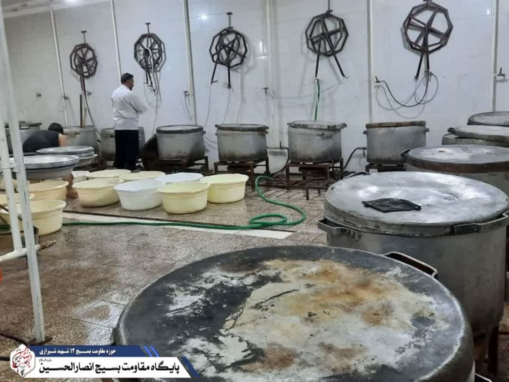 فعالیت بسیجیان پایگاه های حوزه شهید شیرازی در عید غدیر