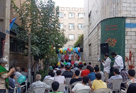 کاروان خودرویی و جشن خیابانی عید غدیر در مناطق تهران