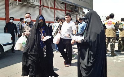 اجرای رزمایش رزم لسانی و رزمایش همیاران سلامت در ناحیه مالک اشتر
