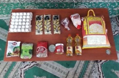 تهیه و توزیع ۷۲ بسته معیشتی به نیت ۷۲ تن شهدای دشت کربلا