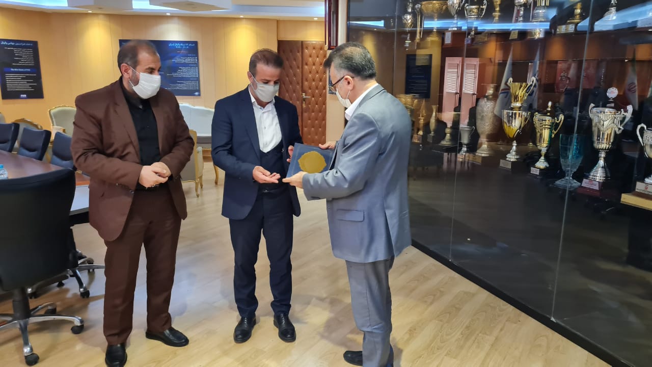 نشست صمیمانه رئیس سازمان ورزش بسیج مستضعفین ریاست محترم فدراسیون والیبال جمهوری اسلامی ایران