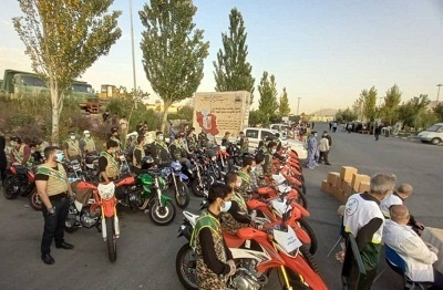 رزمایش همیاران سلامت قرارگاه نصر در منطقه ۳ تهران برگزار شد