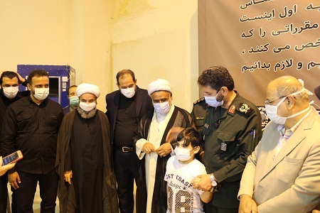 افتتاح مرکز واکسیناسیون کرونا در ناحیه شهید مطهری