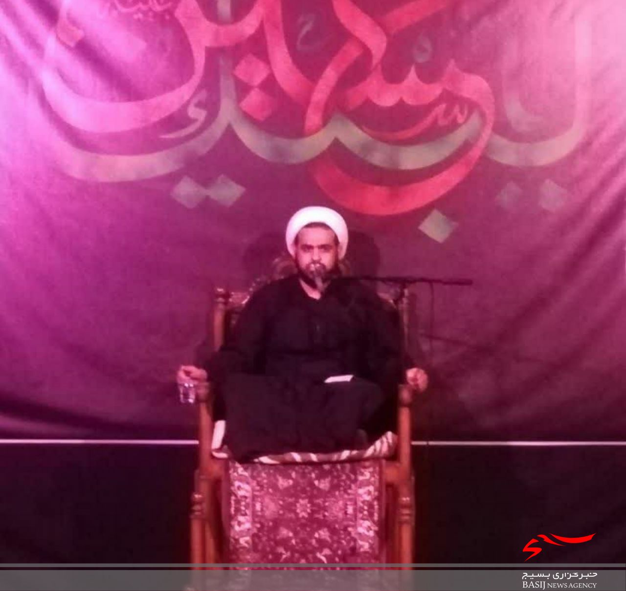 مراسم عزاداری ماه محرم بسیجیان پایگاه شهید مدنی