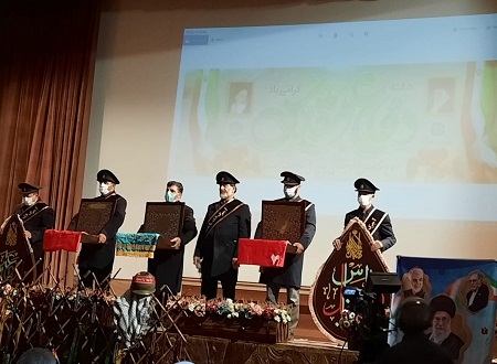 مراسم گرامیداشت هفته دفاع مقدس در سازمان امور مالیاتی کشور