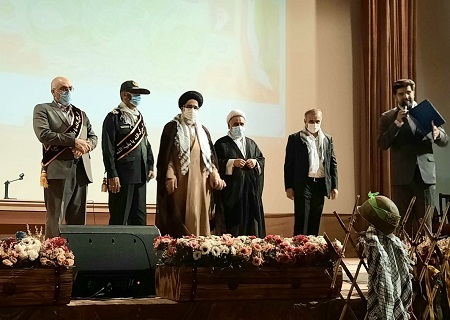 مراسم گرامیداشت هفته دفاع مقدس در سازمان امور مالیاتی کشور