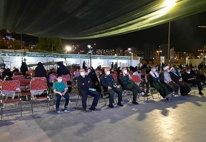 مراسم گرامیداشت هفته دفاع مقدس در بوستان خلیج فارس