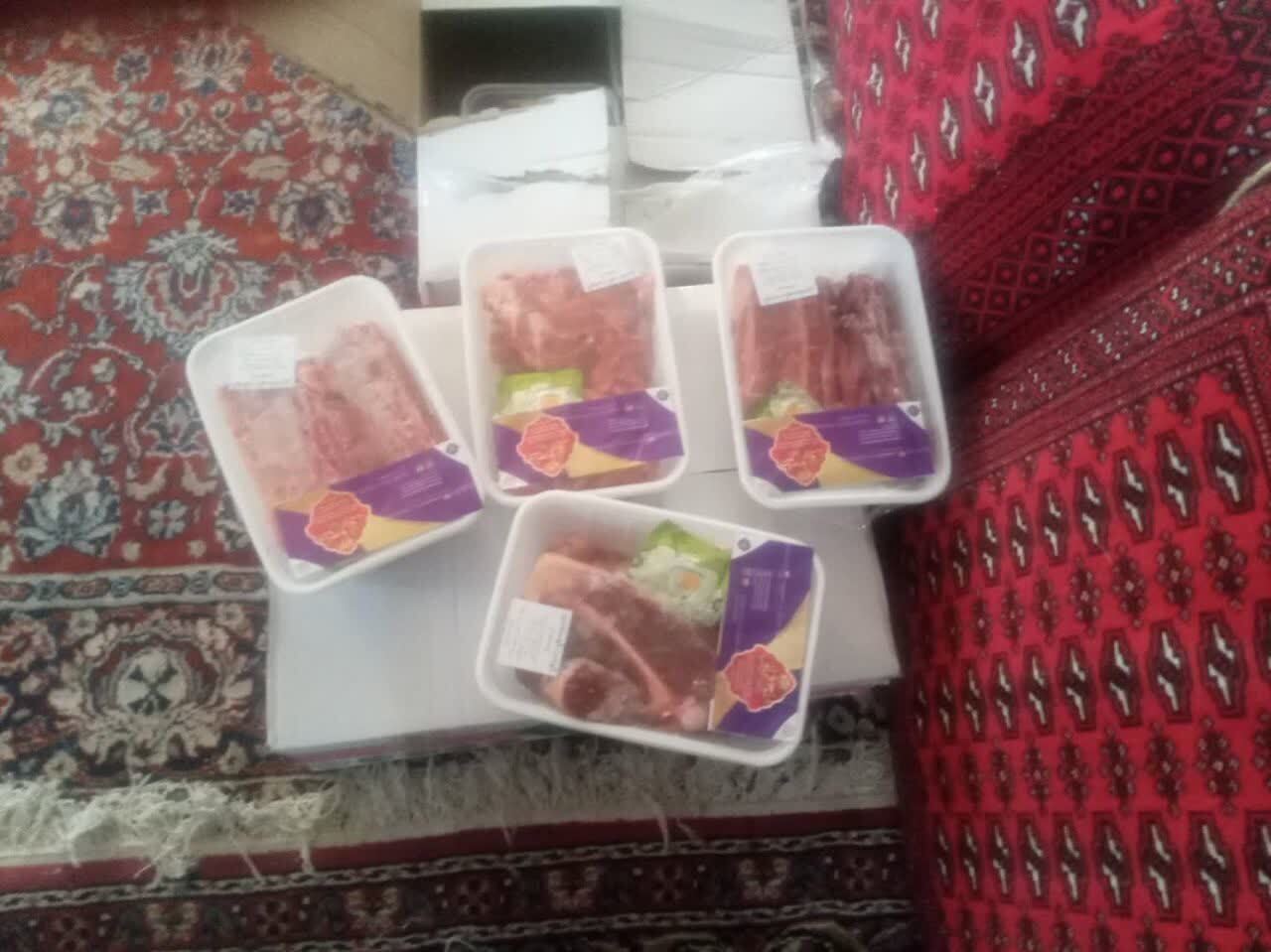 تهیه و توزیع ۴۵ بسته معیشتی در محله اسلامی پردیس شاهرود