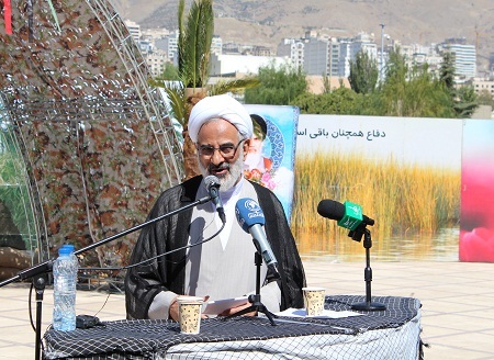 همایش بزرگ طلایه داران حماسه ساز عرصه جهاد و شهادت روحانیون بسیجی تهران بزرگ
