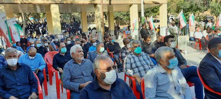 یادواره شهدای شهر حنا به مناسبت هفته دفاع مقدس برگزار شد