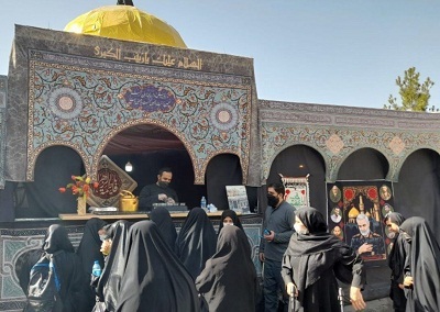 پیاده روی جاماندگان اربعین حسینی در تهران