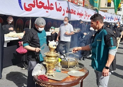 پیاده روی جاماندگان اربعین حسینی در تهران