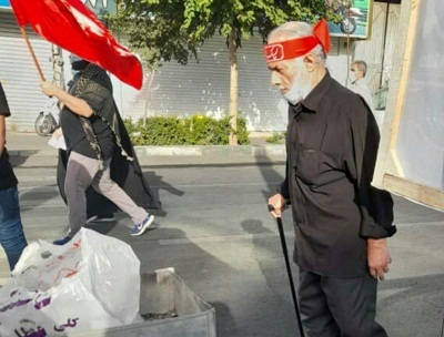 پیاده روی جاماندگان اربعین حسینی در تهران