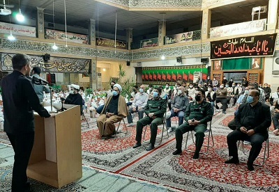 برگزاری مراسم هفته دفاع مقدس با حضور فرمانده سپاه تهران بزرگ