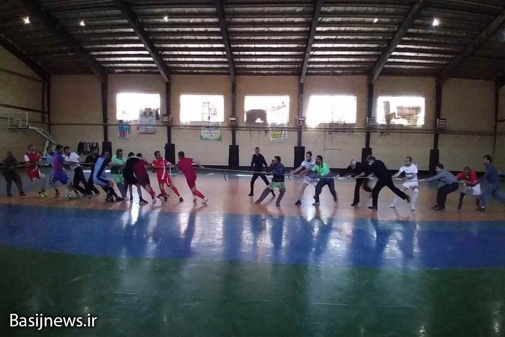 برگزاری مسابقات ورزشی بسیجیان ادارات صالح آباد