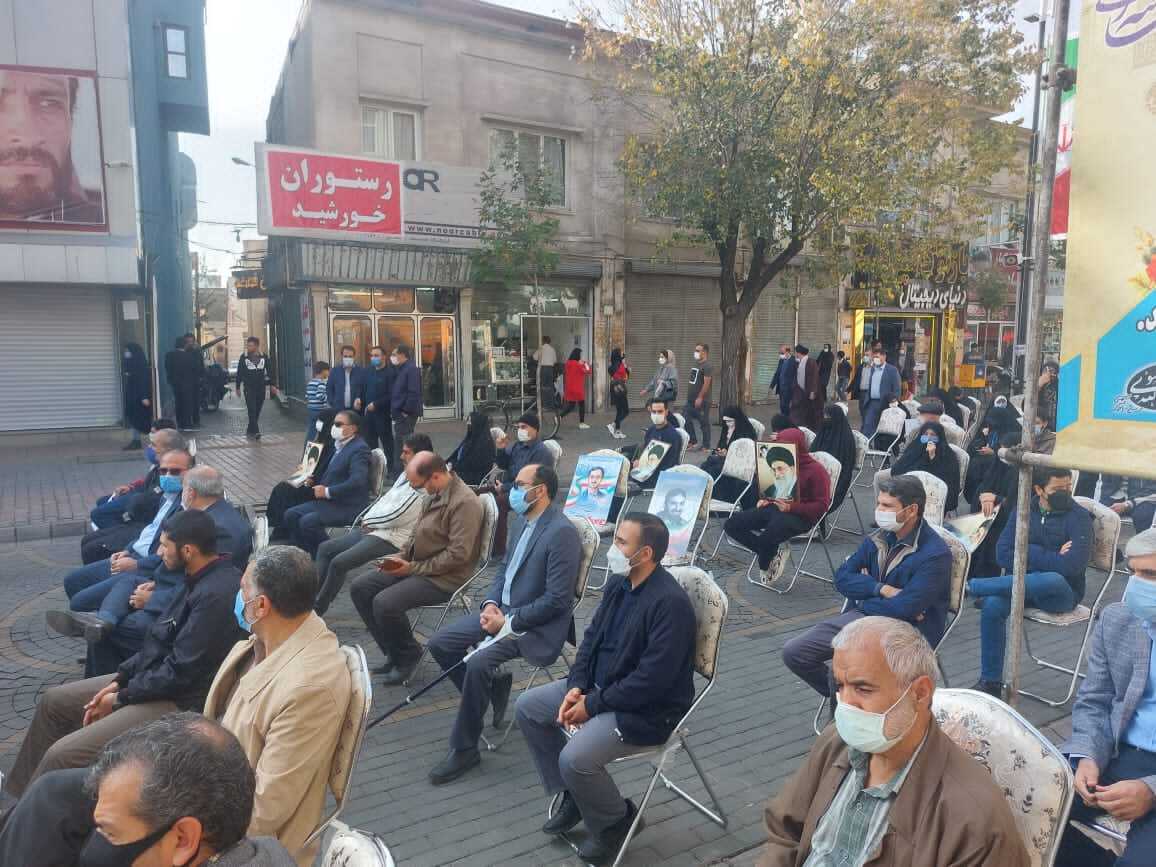 مراسم گرامیداشت ۱۳ آبان در زنجان برگزار شد
