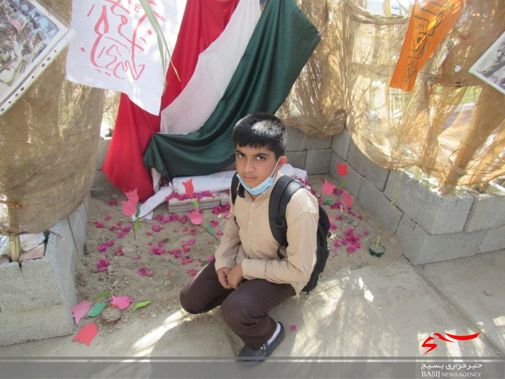 برگزاری باشکوه مراسم یادواره شهدای دانش آموزی شهرستان فاریاب