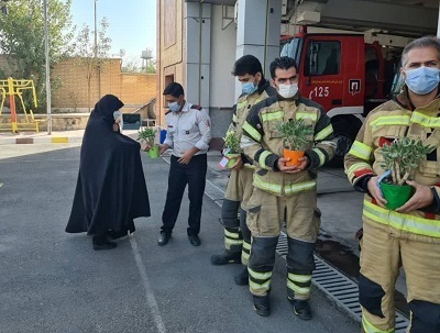 بزرگداشت روز آتش نشان