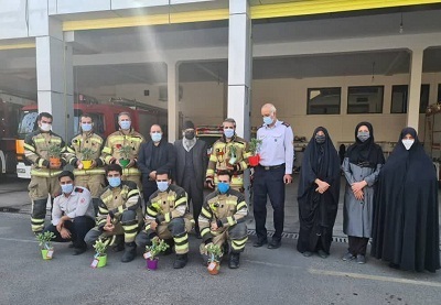 بزرگداشت روز آتش نشان