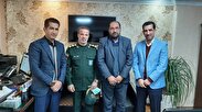 نشست مسئول سازمان ورزش بسیج با دبیر کل فدراسیون فوتبال
