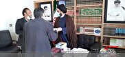دیدار مداحان با امام جمعه بن