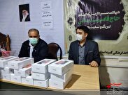 اهدا ۲۶ دستگاه تبلت به ایتام و محسنین کمیته امداد الوارگرمسیری اندیمشک