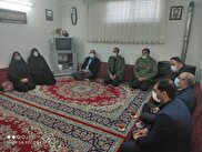 دیدار مسئولان بسیج دانش آموزی و فرهنگیان و آموزش و پرورش شاهرود با خانواده شهید+ تصاویر