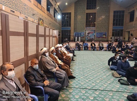 مراسم تجلیل از پیشکسوتان و بسیجیان نمونه حوزه بسیج افسریه