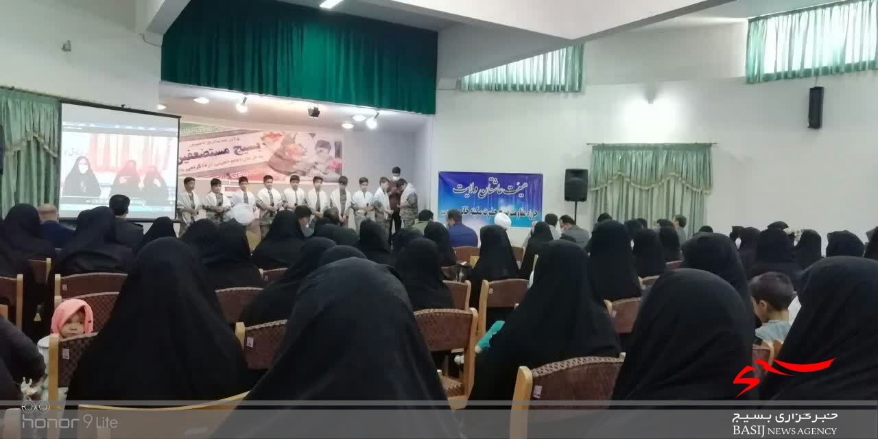 ویژه برنامه گرامیداشت هفته بسیج در شهرستان قنوات
