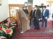 دیدار و سرکشی از دو خانواده شهید شادمانی و شهید توشمالی در صحنه